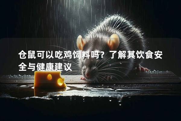 仓鼠可以吃鸡饲料吗？了解其饮食安全与健康建议
