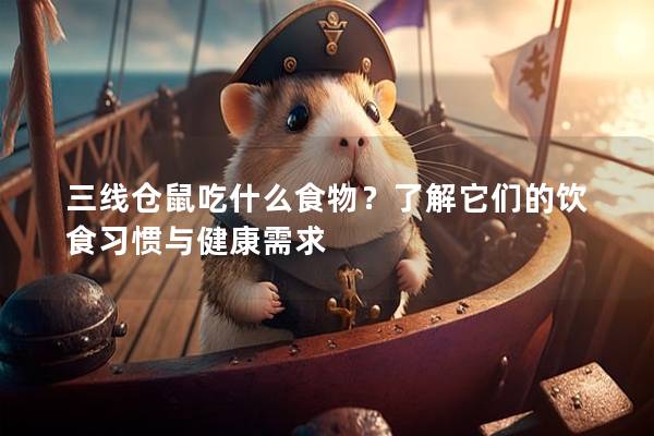 三线仓鼠吃什么食物？了解它们的饮食习惯与健康需求