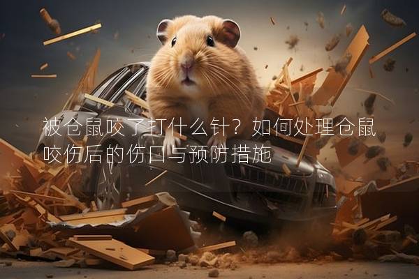 被仓鼠咬了打什么针？如何处理仓鼠咬伤后的伤口与预防措施